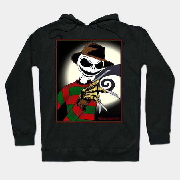 Jacky K Mash-Up Parody Hoodie by VagabondTheArtist